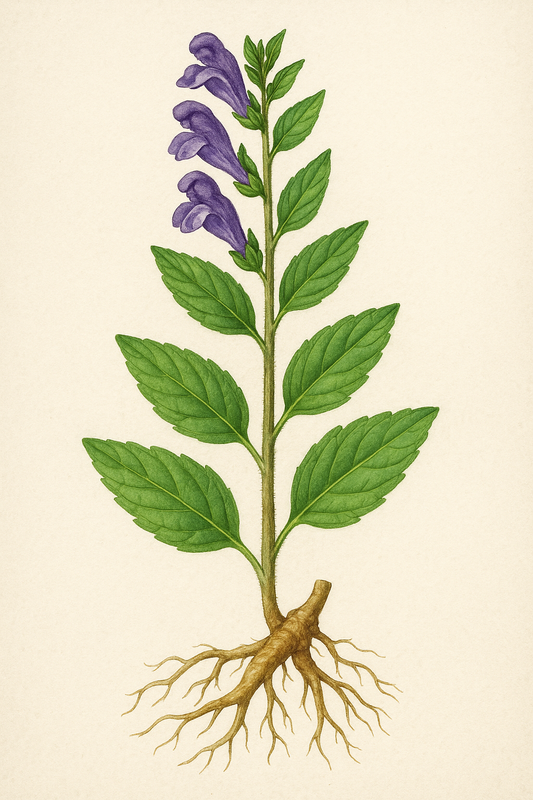 Chinese Skullcap: The Root That Helps You Stay Calm, Clear & Resilient