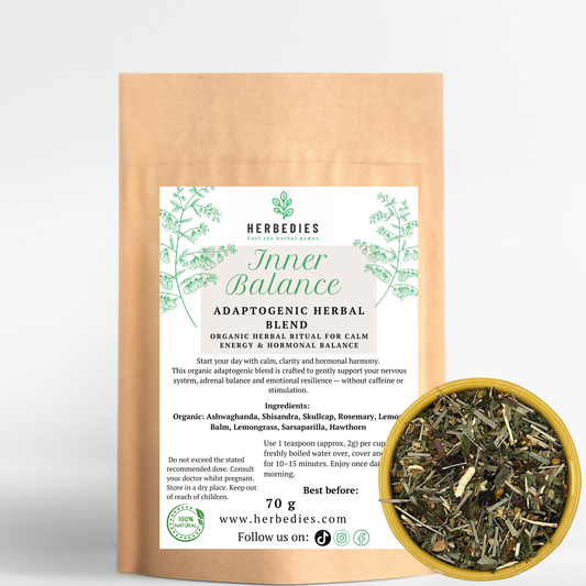 3-STEP HORMONE BALANCE SYSTEM (Herbal Ritual Set) A complete 3-step herbal system designed for women who want structured support for PMS, perimenopause or hormonal overwhelm — without guessing which tea to choose.