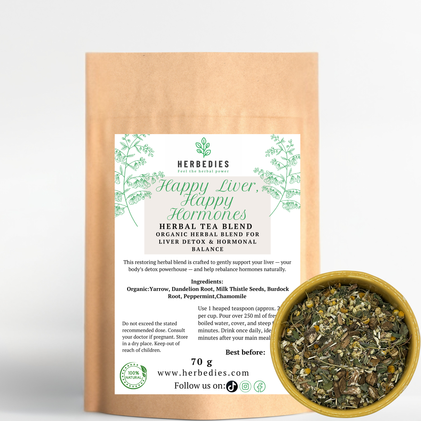 3-STEP HORMONE BALANCE SYSTEM (Herbal Ritual Set) A complete 3-step herbal system designed for women who want structured support for PMS, perimenopause or hormonal overwhelm — without guessing which tea to choose.