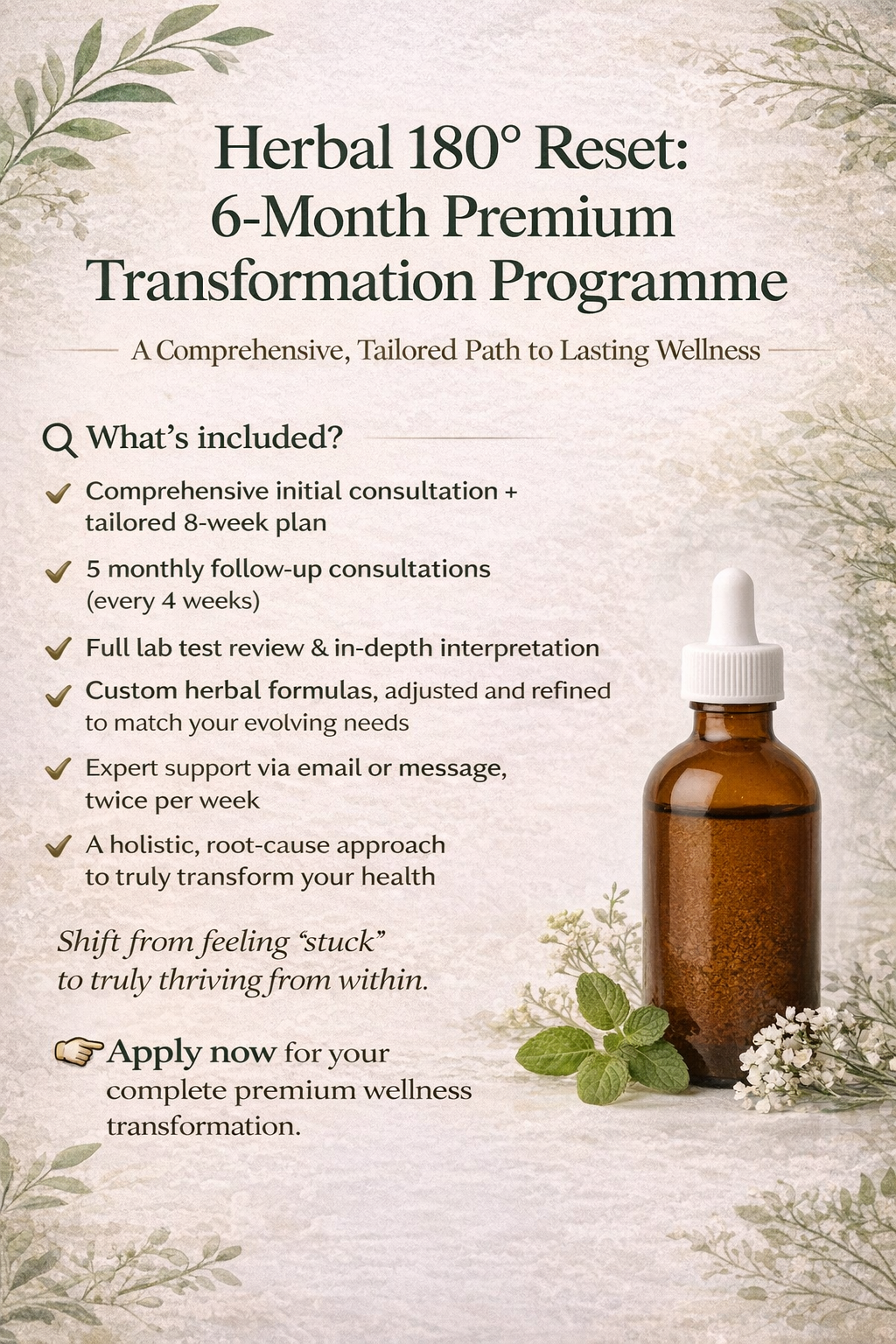 Premium 6-Month Package – Herbal Transformation