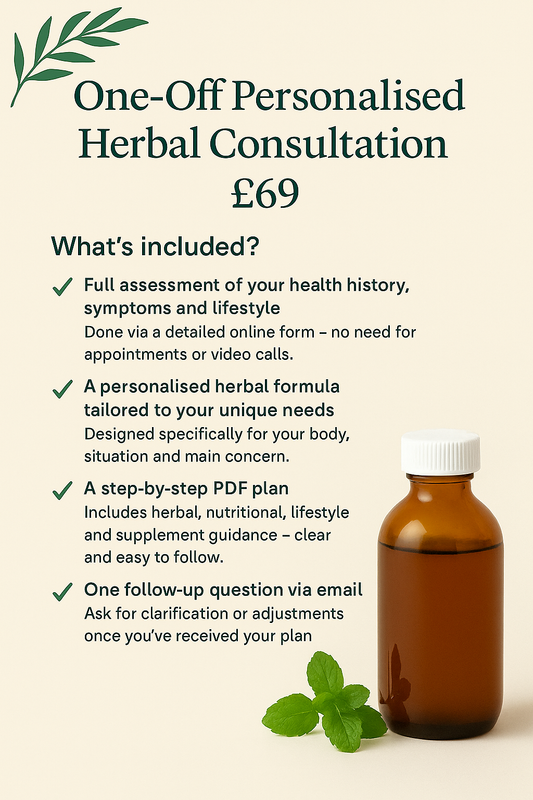 One-Off Personalised Herbal Consultation