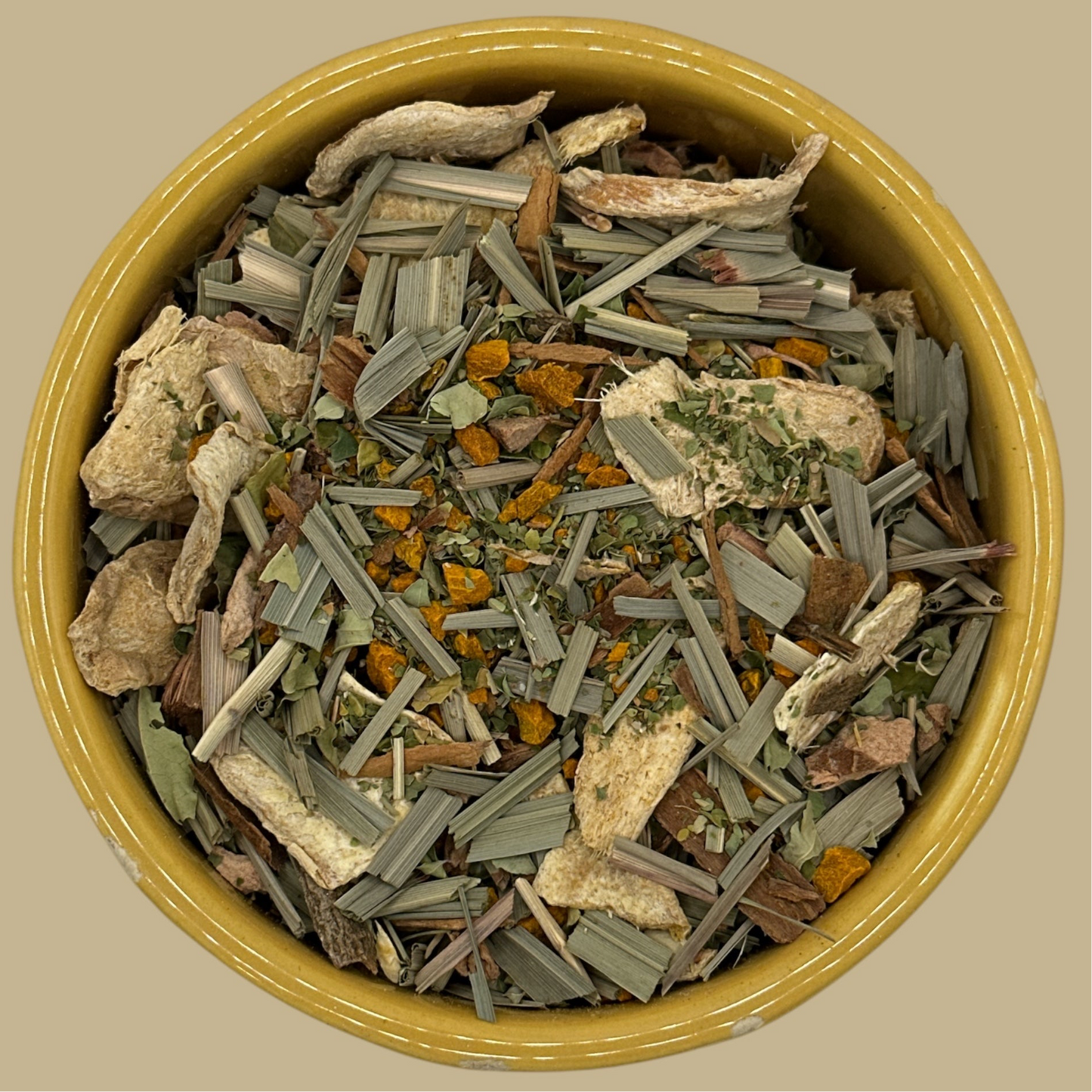 JAMU INSPIRED ANTI-INFLAMMATORY Organic Herbal Tea Blend  - Ancient Balinese Wellness in Every Cup