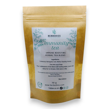 IMMUNITY BOOST Organic Herbal Tea Blend – Your Daily Shield Against Seasonal Threats!